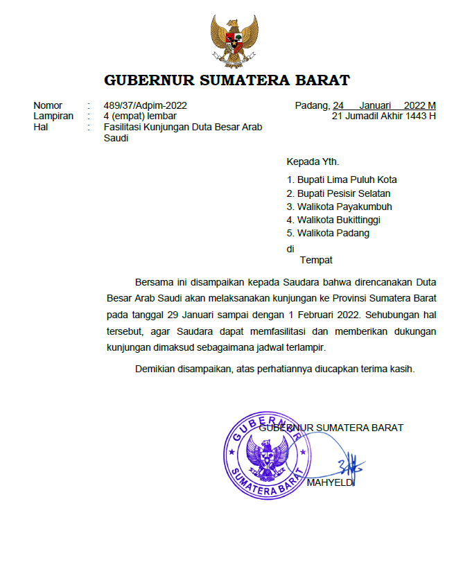 Duta Besar Arab Saudi