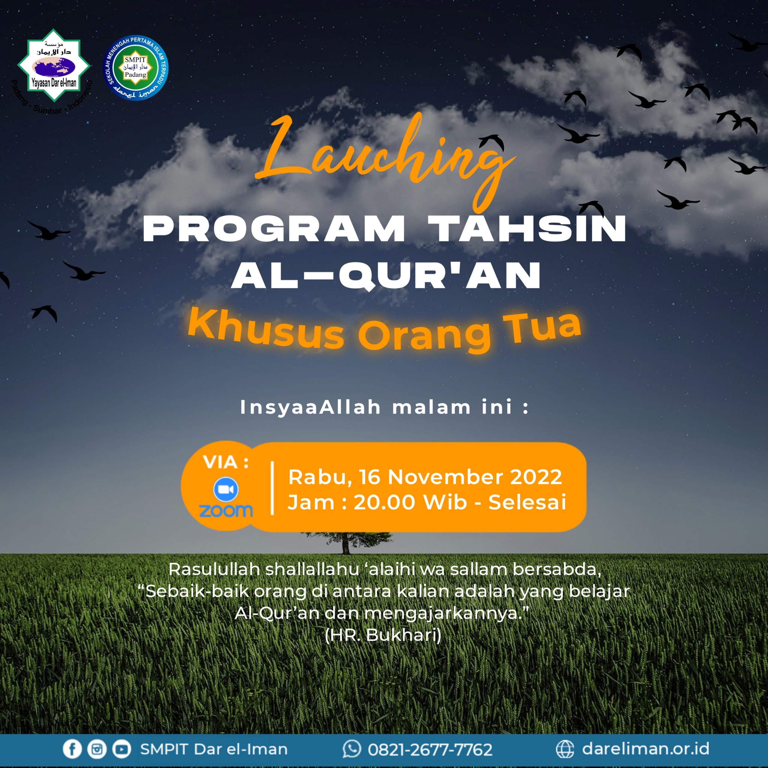 SMPIT Dar el-Iman Tahsin Orang Tua