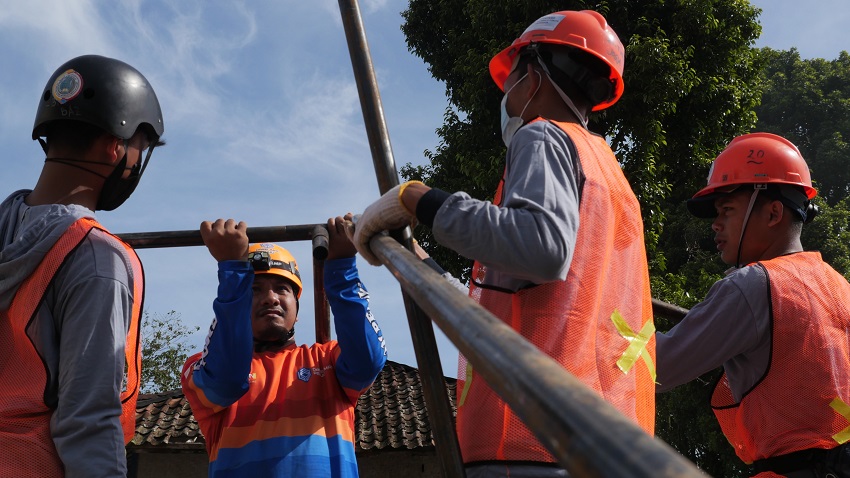 Dareliman Peduli Cianjur Logistik Masjid