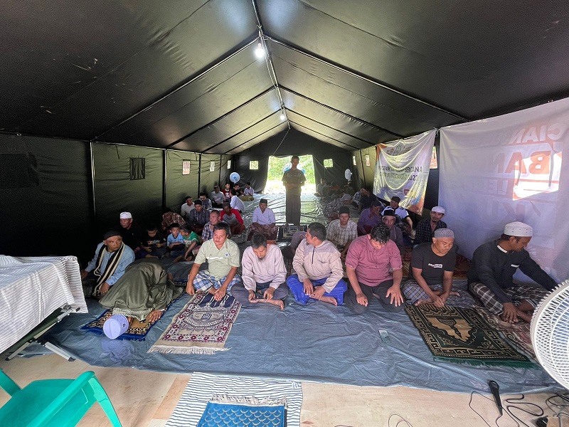 Tenda Ibadah Dareliman Peduli