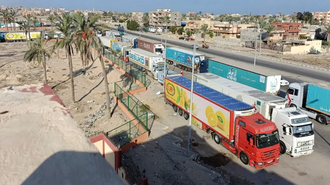 Truk Bantuan Untuk Gaza