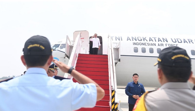 Jokowi di Sumatra Barat