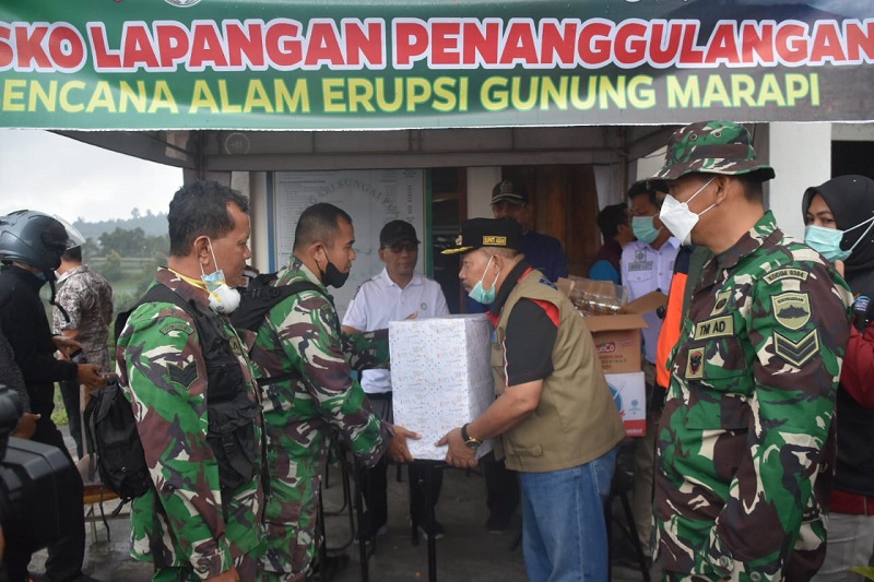 Bantuan Erupsi Gunung Marapi