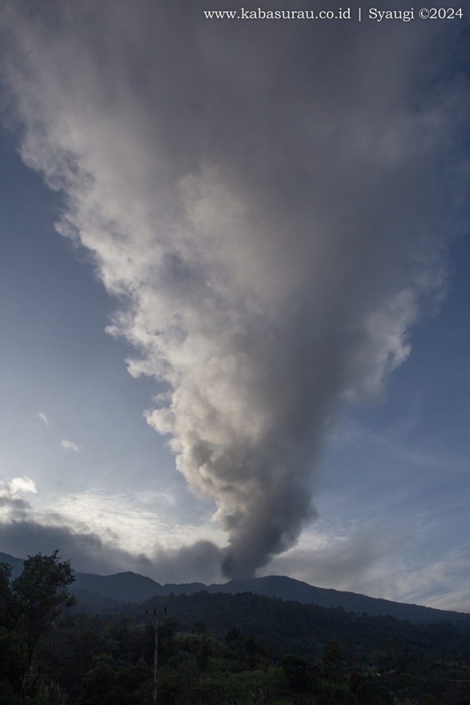 Erupsi Marapi Berlanjut