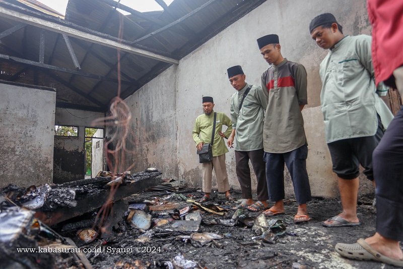Kebakaran di Padang