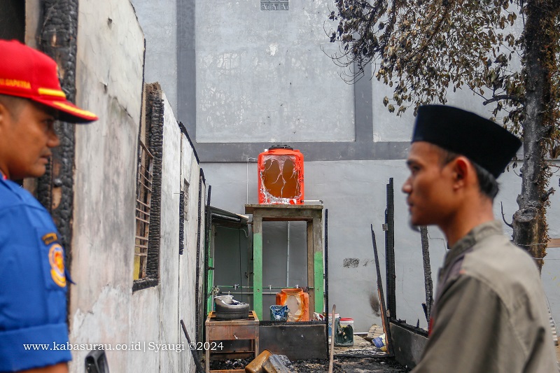 Kebakaran di Padang