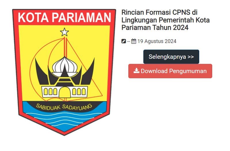 Pariaman CPNS
