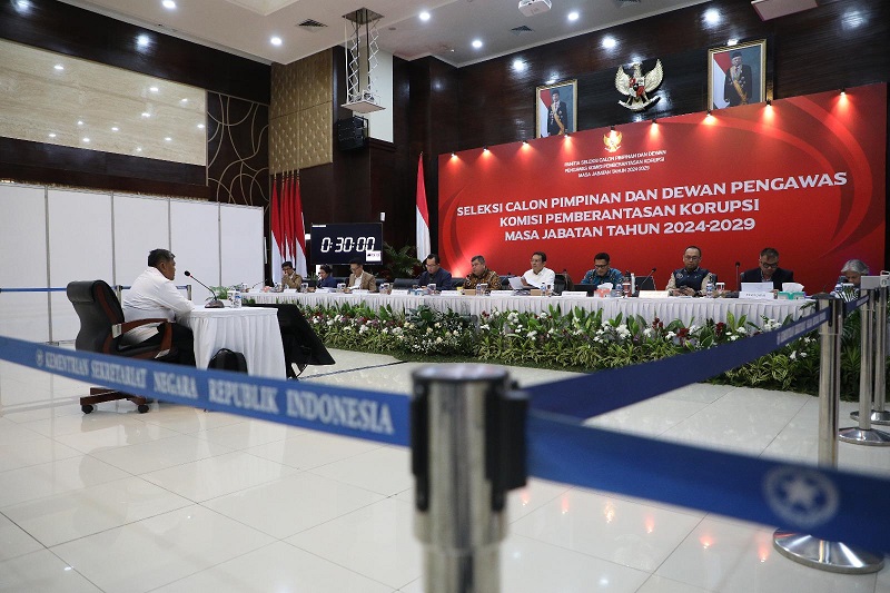 Pimpinan dan Dewas KPK