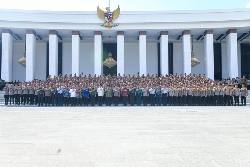 Jokowi TNI Polri