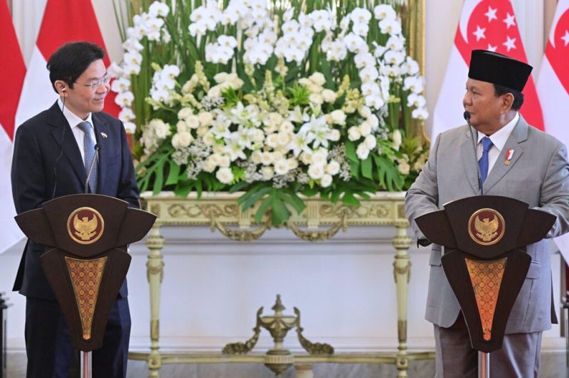 Prabowo PM Singapura