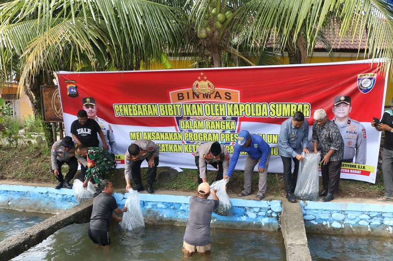 Polda Sumbar Ketahanan Pangan