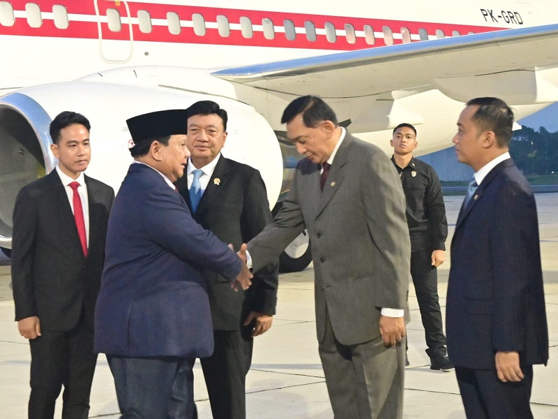 Presiden Prabowo enam negara
