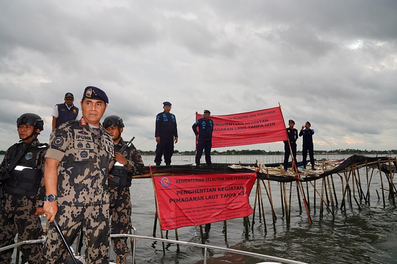 Pemagaran Laut Banten