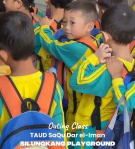 TAUD SaQu Dar el-Iman Gelar Outing Class di Playground Silungkang