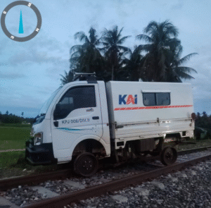 Kendaraan Pemeriksa Jalur PT KAI Tabrak Dua Orang di Padang Pariaman, Satu Tewas