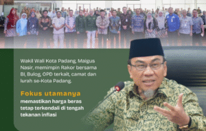 Wali Kota Padang Pimpin Rakor GPM, Matangkan Strategi Stabilisasi Harga Beras